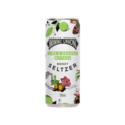 Brookvale Lime Seltzer 330ml Can